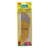 Pinceles, Cerda Redondos, Pack x 8 Unds., Nro. 2, 4, 6, 8, 10, 12, 14, 16